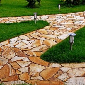 Бетонные дорожки — пошаговые инструкции по укладке и советы по выбору дизайна садовых дорожек из бетона (125 фото)